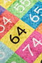 Conceptum Alfombra Numbers Multicolor 200 x 290 cm